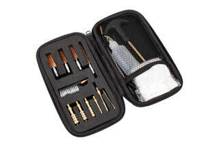 Primary Arms Deluxe Gun Cleaning Kit includes a zippered carrying case